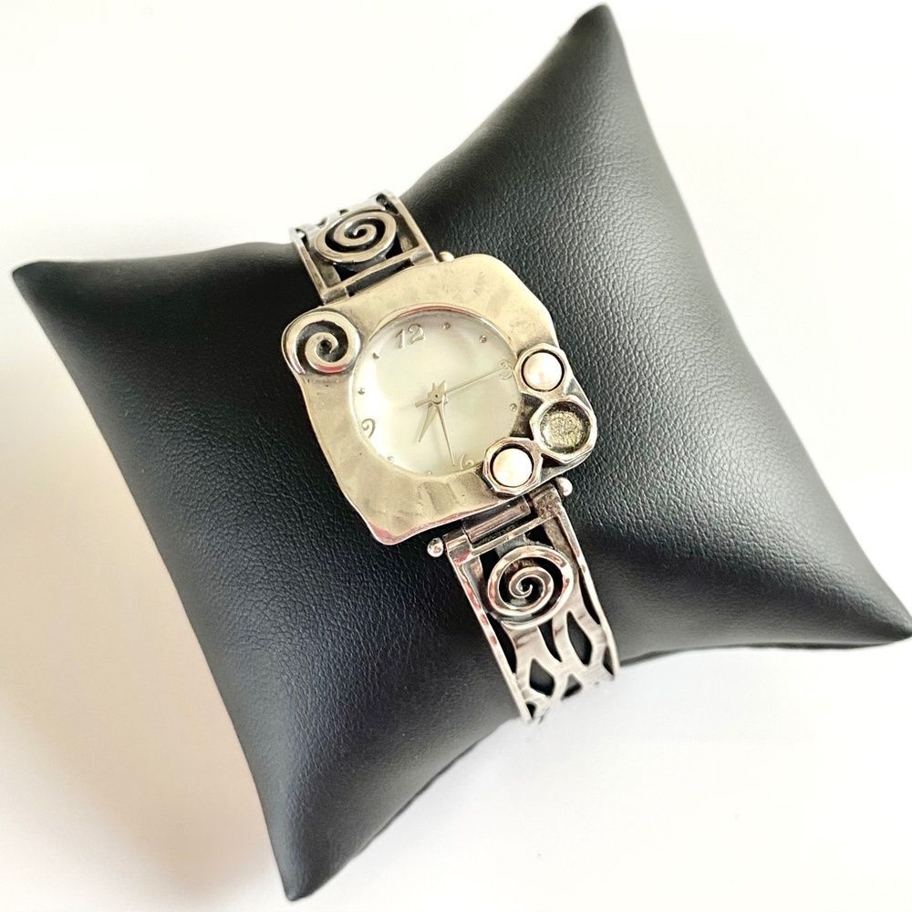 Elegant Sterling Silver Women's Watch